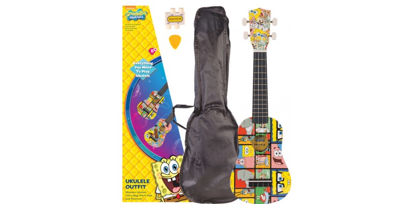 SpongeBob SquarePants SBUK01 Characters Ukulele Outfit ...