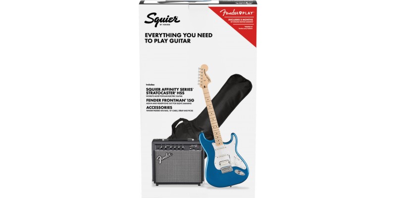 Fender squier affinity stratocaster hot sale hss pack