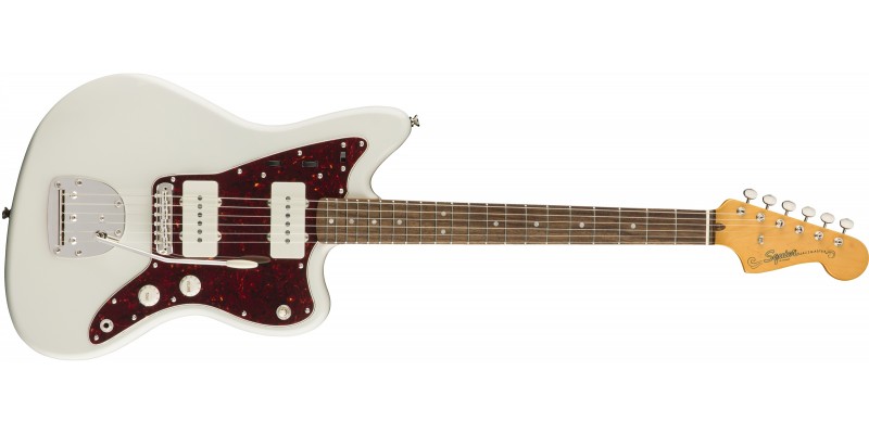 Squier-Classic-Vibe-'60s-Jazzmaster-Laurel-Fingerboard-Olympic-White-Front