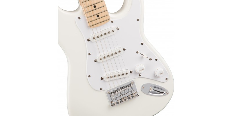 Squier Mini Strat Kids Guitar Special Edition Olympic White