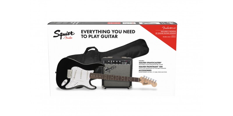 Squier stratocaster pack price on sale