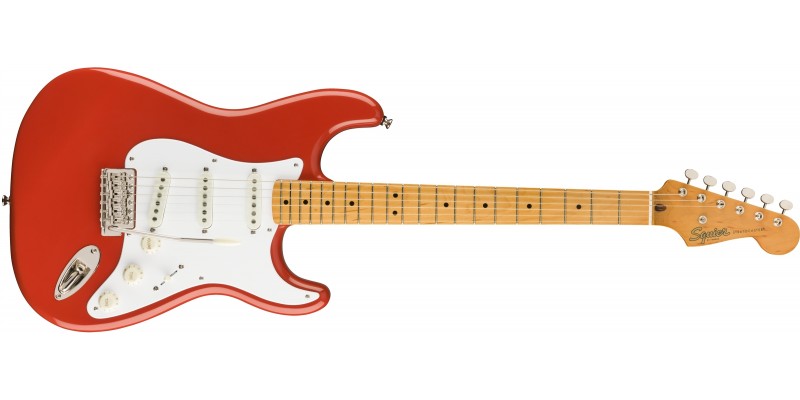 Squier Classic Vibe ‘50s Stratocaster Fiesta Red Front