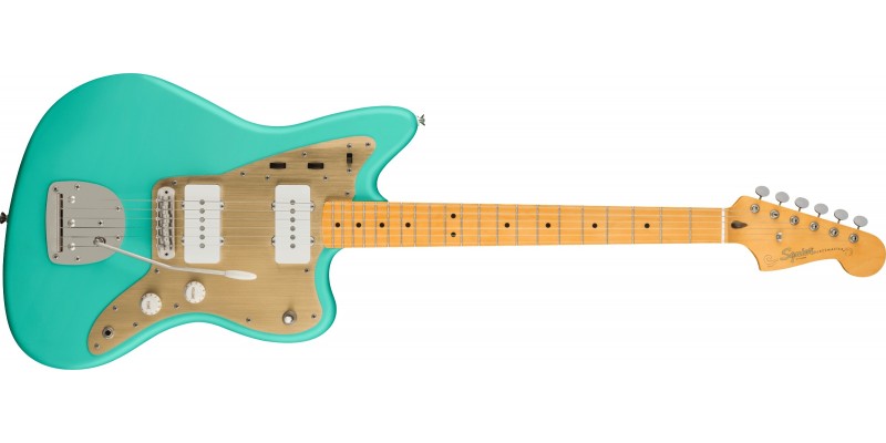 Squier 40th Anniversary Jazzmaster Vintage Edition Satin Sea Foam Green Front