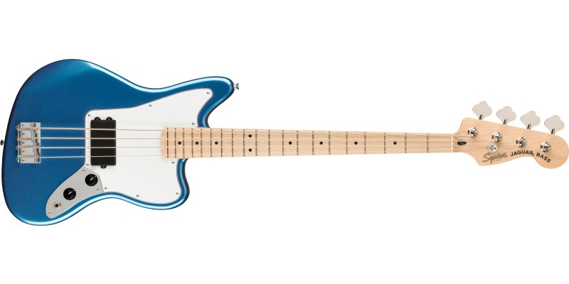 Squier Affinity Jaguar Bass H Lake Placid Blue Front