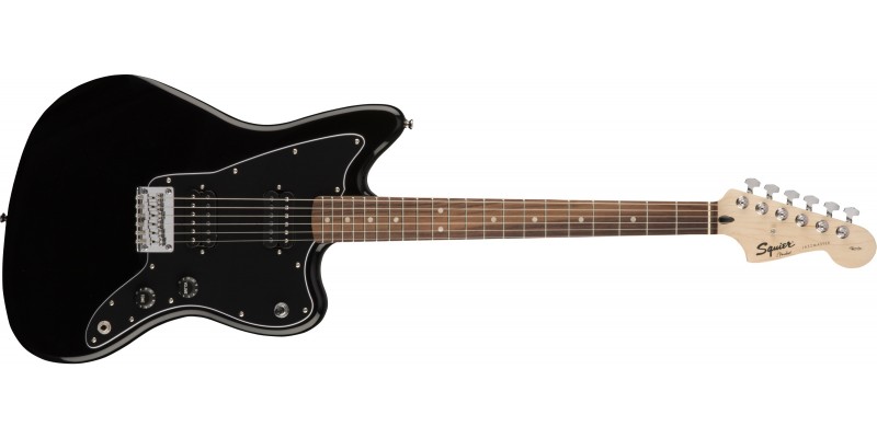 Squier Affinity Jazzmaster HH Black Front