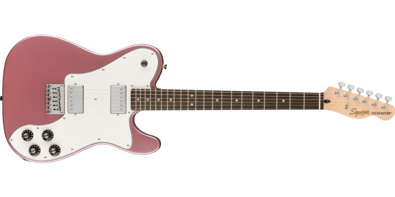 Squier Affinity Telecaster Deluxe Burgundy Mist Front