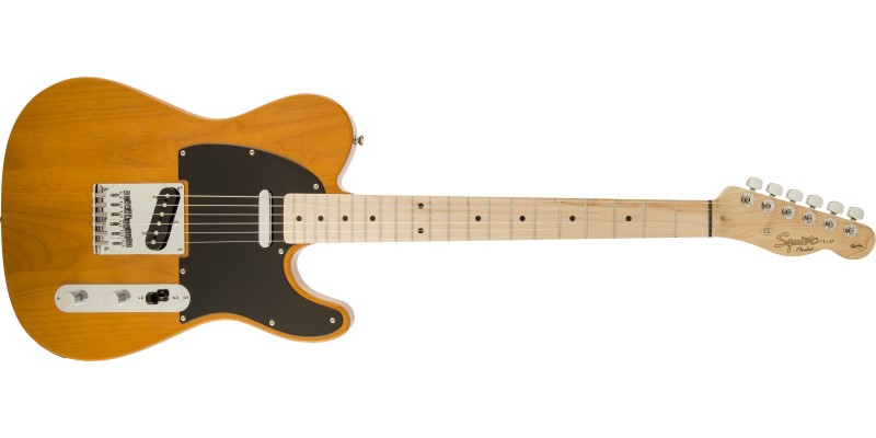 Squier Affinity Telecaster Electric Guitar Butterscotch Blonde Guitar