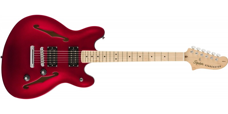 Squier Affinity Starcaster Candy Apple Red Front