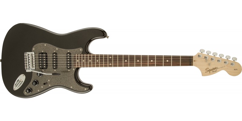 Squier Affinity Stratocaster HSS Montego Black Metallic Front