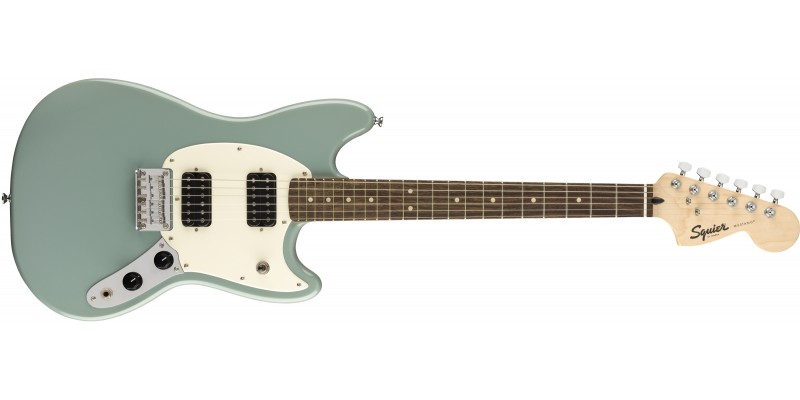 Squier Bullet Mustang HH Sonic Grey Front