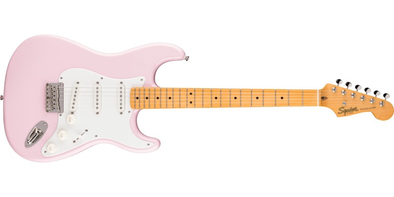 Squier Classic Vibe 50s Stratocaster HT Shell Pink