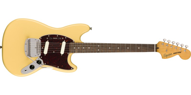 Squier Classic Vibe 60s Mustang Vintage White Front