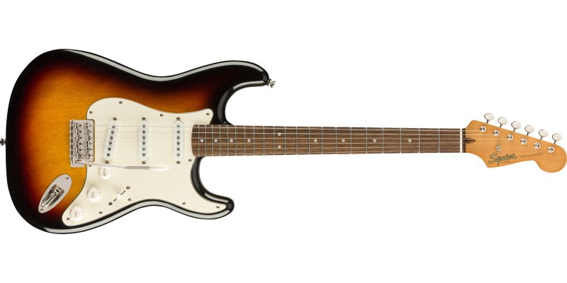 Squier Classic Vibe 60s Stratocaster 3-Colour Sunburst Front