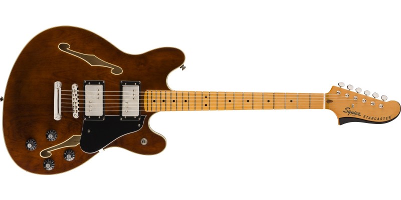 Squier Classic Vibe Starcaster Walnut Front