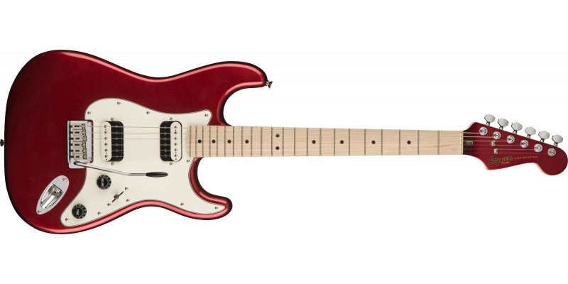Squier Contemporary Stratocaster HH Dark Metallic Red Front