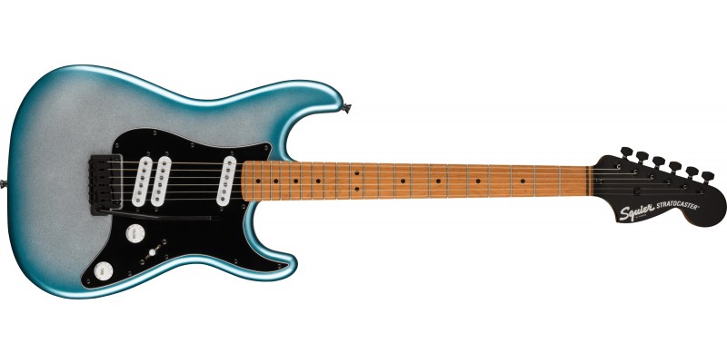 Squier Contemporary Stratocaster Special Roasted Maple Fingerboard Black Pickguard Sky Burst Metallic Front