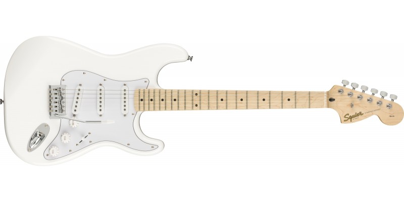 Squier FSR Affinity Stratocaster Olympic White Front