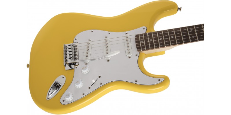 Squier FSR Affinity Stratocaster Graffiti Yellow Guitar