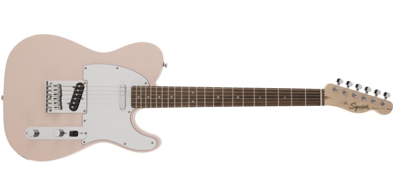 Squier shop telecaster pink