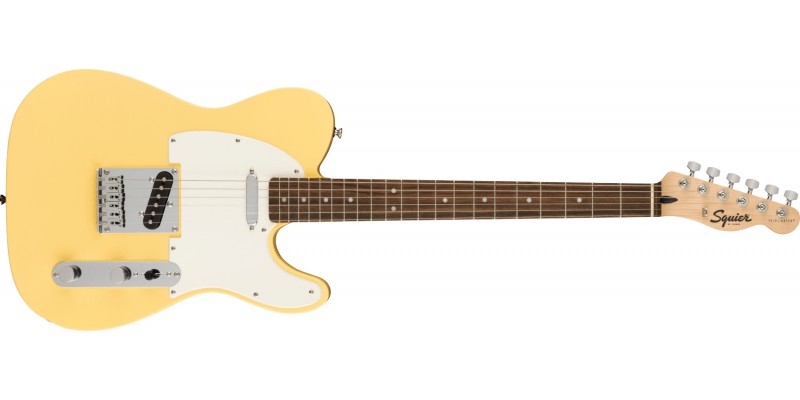 Squier FSR Bullet Telecaster Vintage White Parchment Pickguard Front