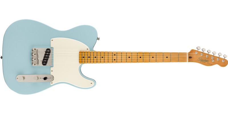 Squier FSR Classic Vibe '50s Esquire Daphne Blue Front