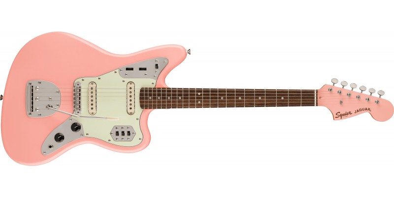 Squier classic vibe jaguar sale pink