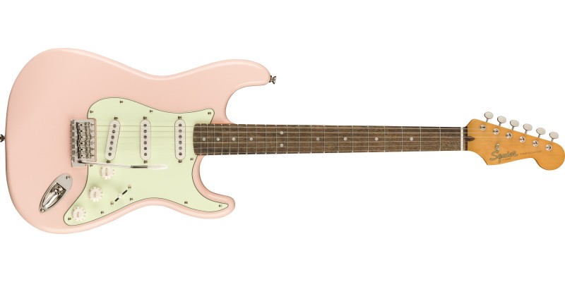 Squier classic shop vibe pink