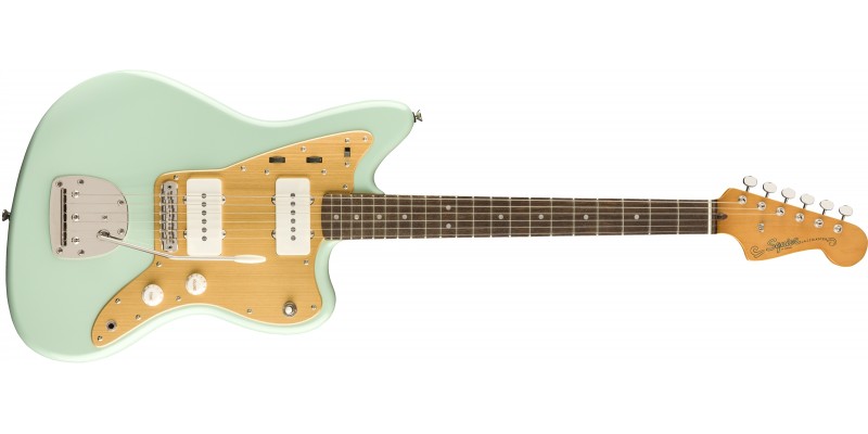 Squier Limited Edition Classic Vibe Anodised Jazzmaster Surf Green Front