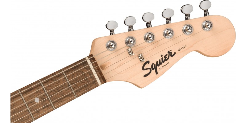 Squier Mini Stratocaster Kids Guitar Shell Pink