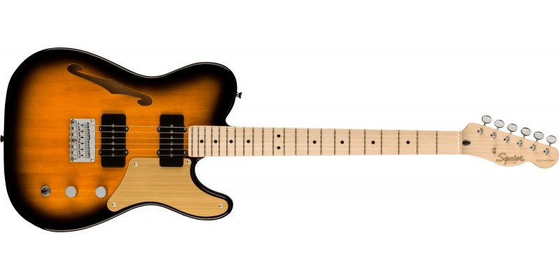 Squier Paranormal Cabronita Telecaster Thinline 2-Color Sunburst Front