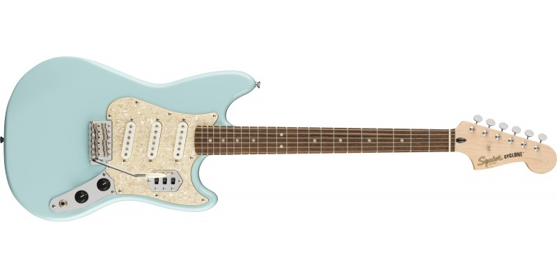 Squier Paranormal Cyclone Daphne Blue Front