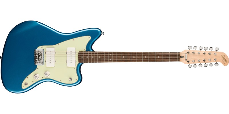 Squier Paranormal Jazzmaster XII Mint Pickguard Lake Placid Blue Front