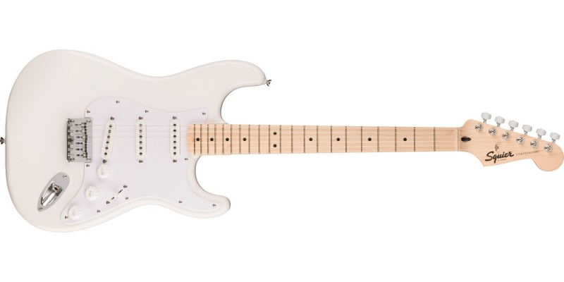 Squier Sonic Stratocaster HT Arctic White Front