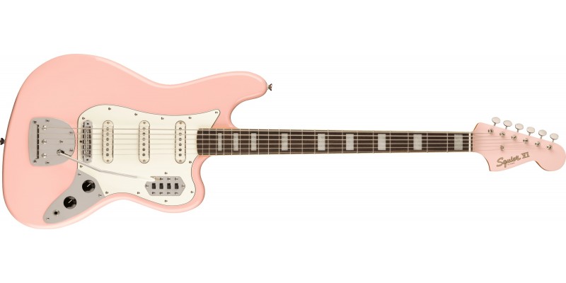 Squier FSR Classic Vibe Bass VI Shell Pink Guitar