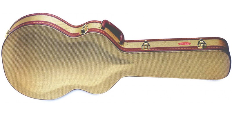 Stagg GCX-SA GD Gold Tweed Semi Acoustic Guitar Case