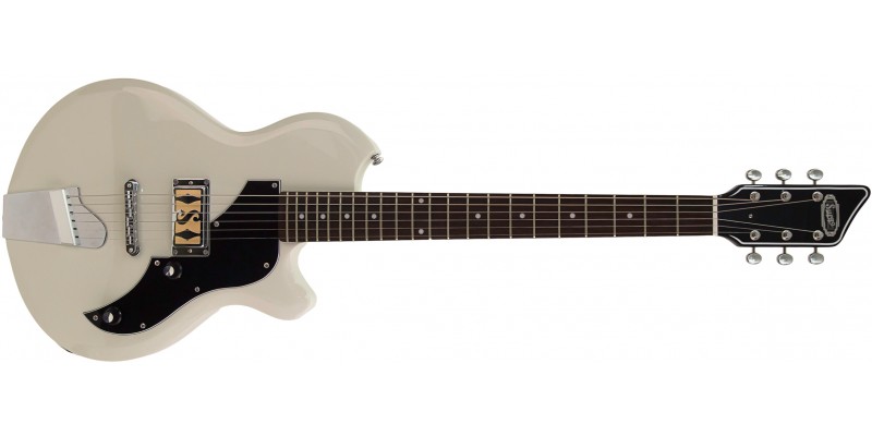 Supro 2010AW Jamesport Antique White Guitar