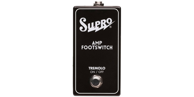 Supro-SF1-Tremolo-Single-Footswitch-Front