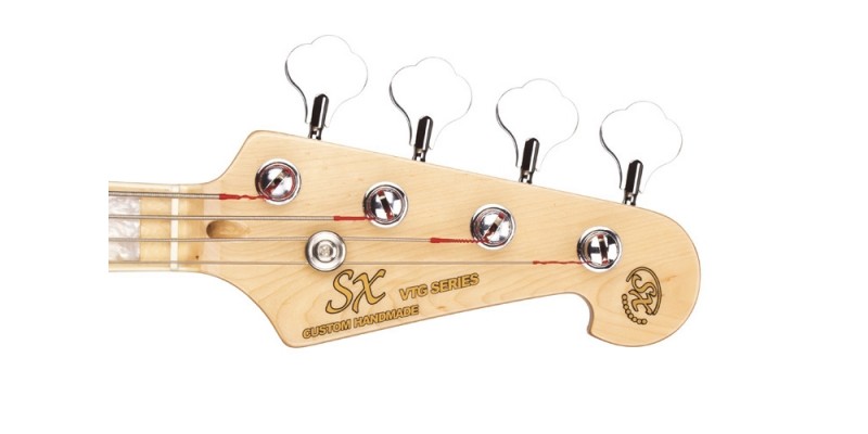 SX SJB75 Swamp Ash Bass Guitar