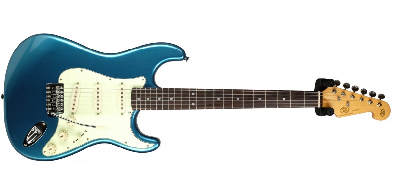 SX SST62+ Electric Guitar Lake Pacific Blue Front