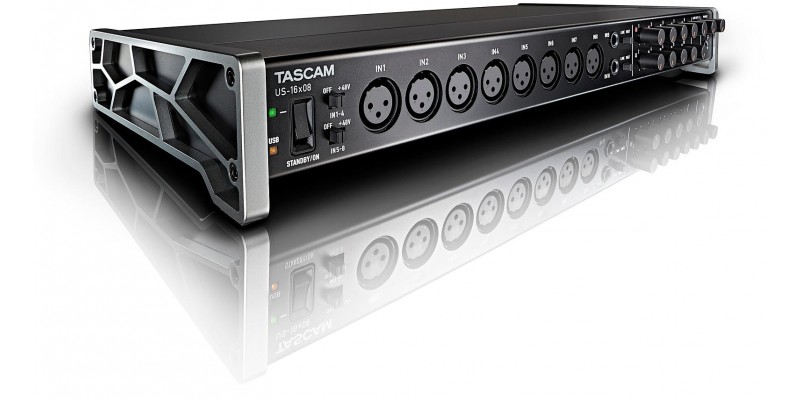 TASCAM US-16x08 USB Audio/Midi interface