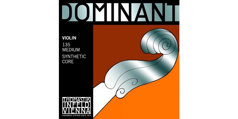 Thomastik Infeld Dominant Violin Strings 135 Medium Synthetic Core