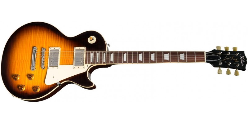 Tokai LS136 BS Love Rock Brown Sunburst Front