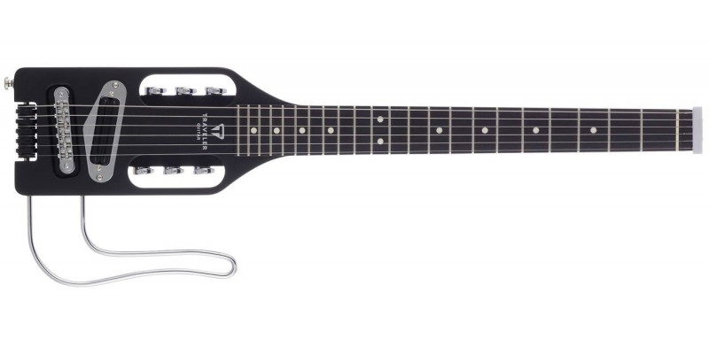 Traveler Ultra-Light Electric Travel Guitar Matte Black Front