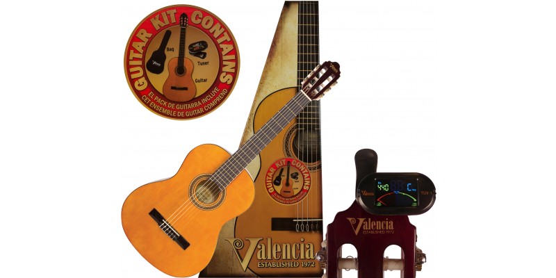 Valencia 3911C Three Quarter Size Classical Guitar Kit