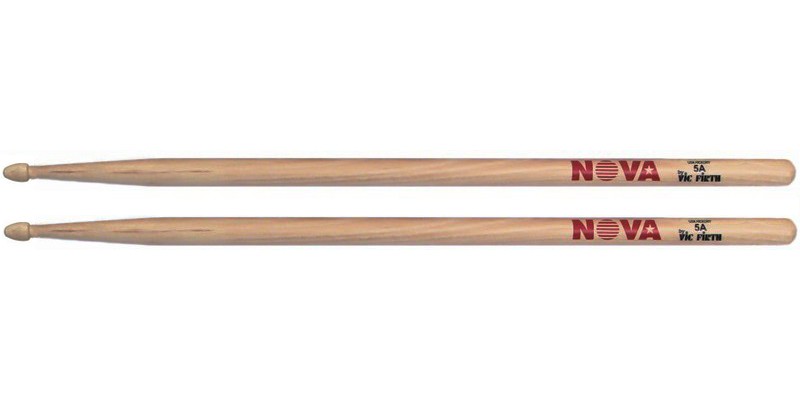 Vic Firth Nova 5A Drumsticks USA Hickory