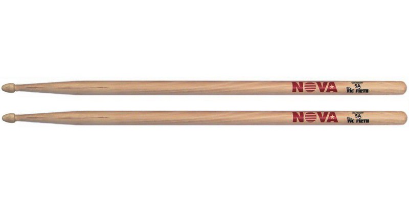 Vic Firth Nova 5A Drumsticks USA Hickory