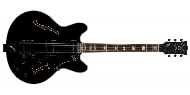 VOX Bobcat BC-V90B-BK Bigsby Black Front