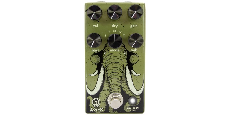 Walrus Audio Ages Five-State Overdrive Pedal Front