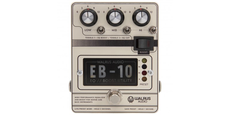 Walrus Audio EB-10 Cream front