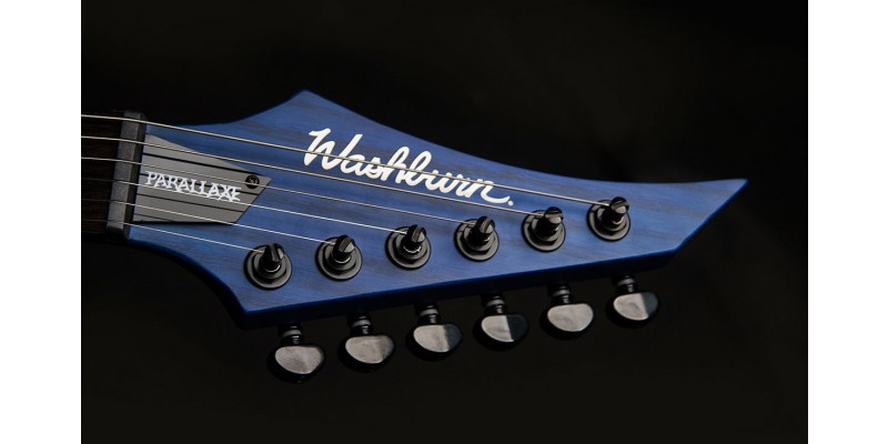 Washburn PX-SOLAR16TBLM Parallaxe Trans Blue Matte - Guitar